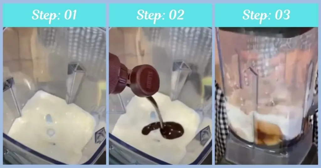 Step by Step Ninja Slushi Milkshake Recipe