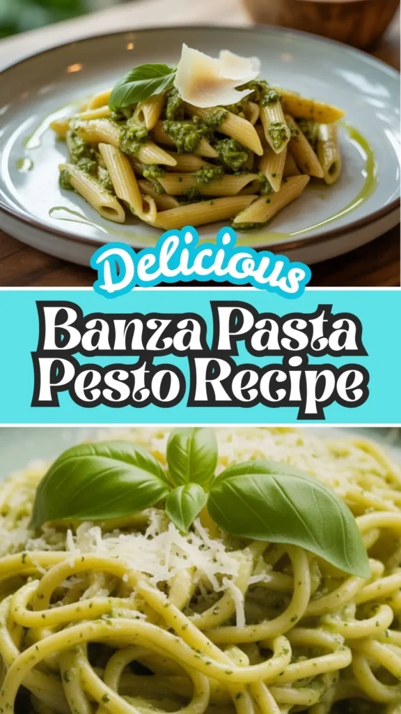 Banza Pasta Pesto