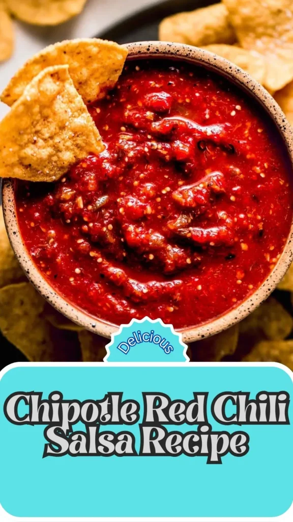 Chipotle Red Chili Salsa