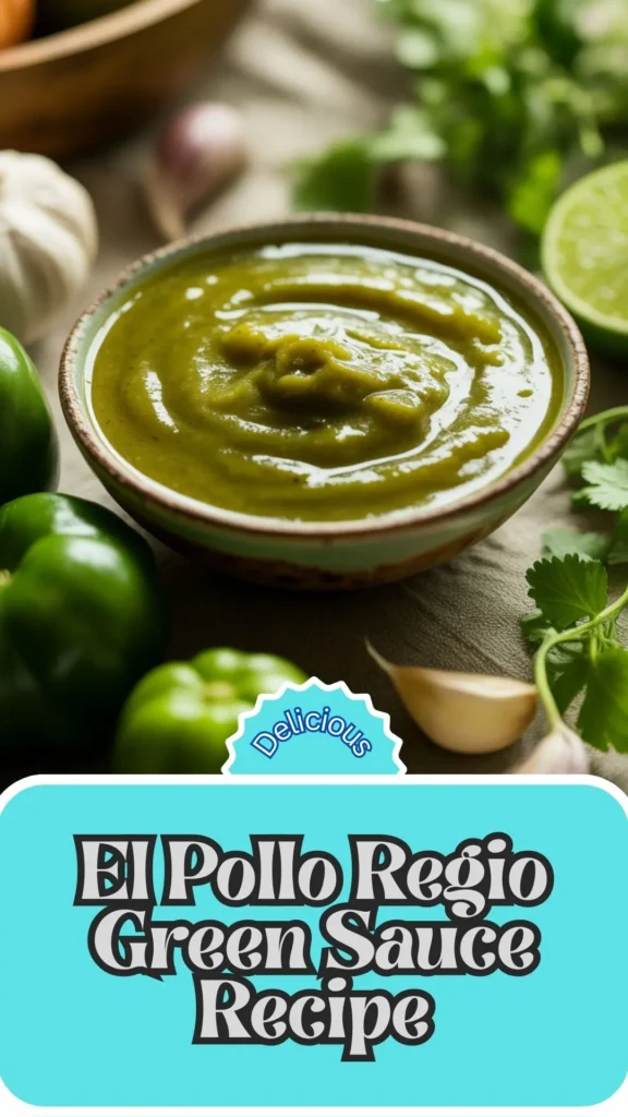 El Pollo Regio Green Sauce