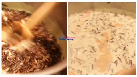 Finish with Cream and Seasonings