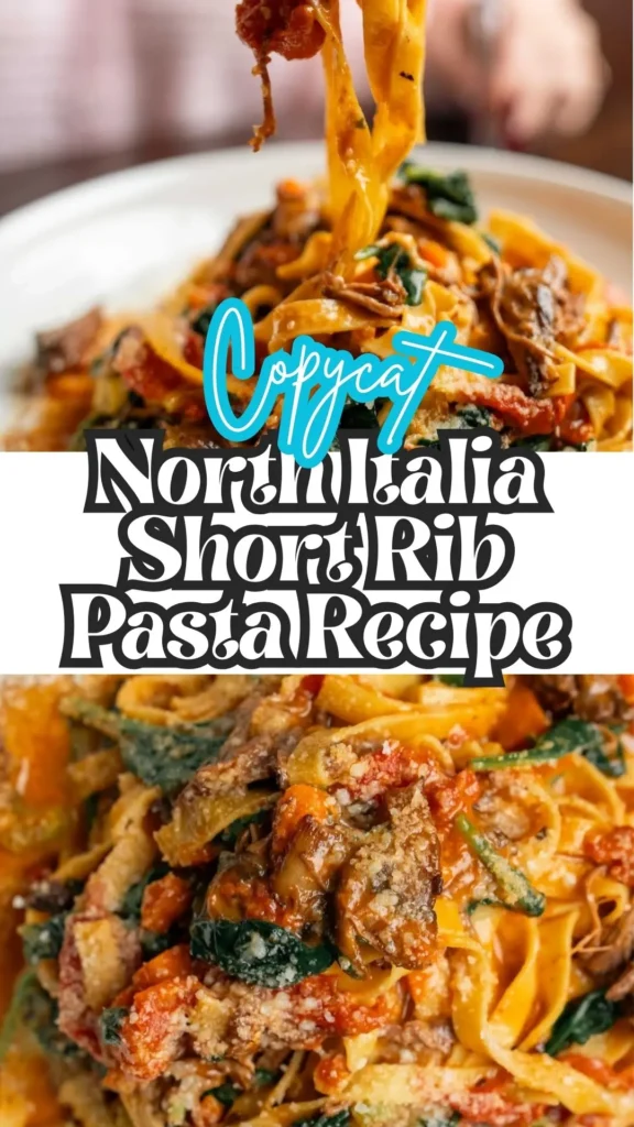 North Italia Short Rib Pasta