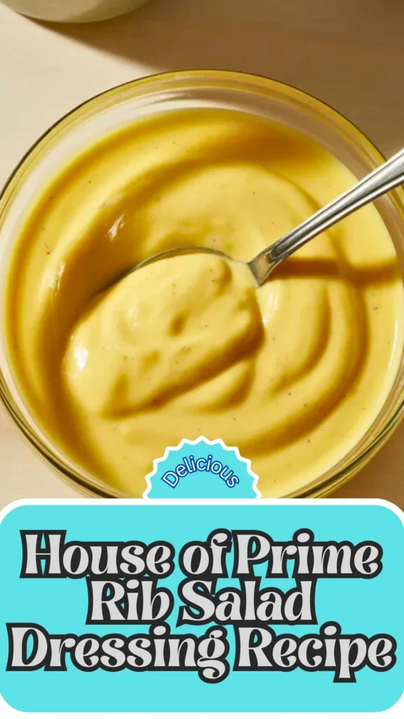 Copycat House of Prime Rib Salad Dressing Recipe