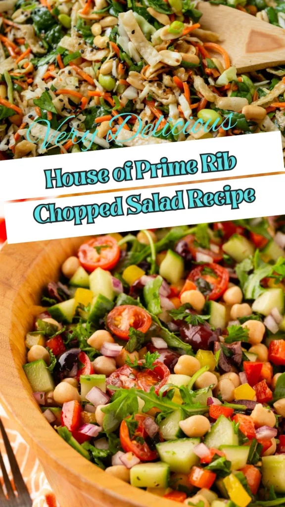 How to make House of Prime Rib Chopped Salad