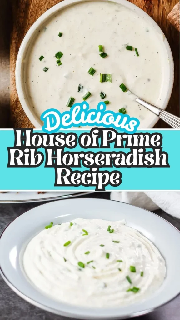 How to make House of Prime Rib Horseradish