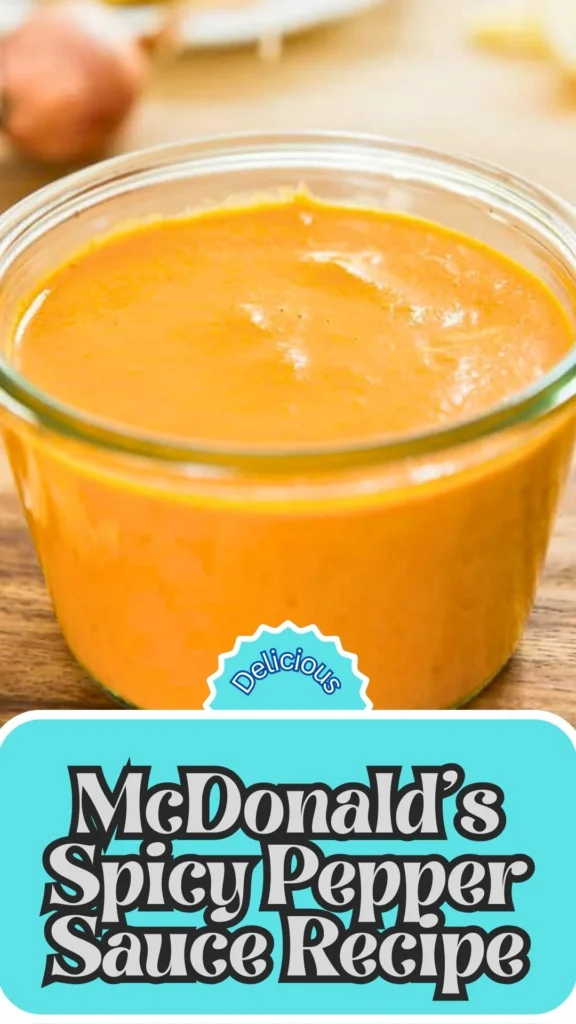 Copycat McDonald's Spicy Pepper Sauce Recipe