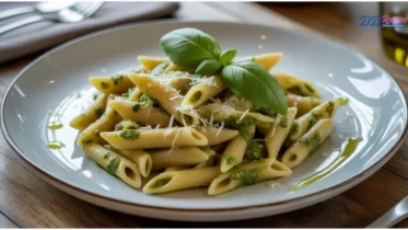 Banza Pasta Pesto Recipe