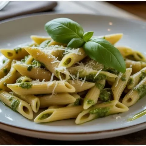 Banza Pasta Pesto Recipe