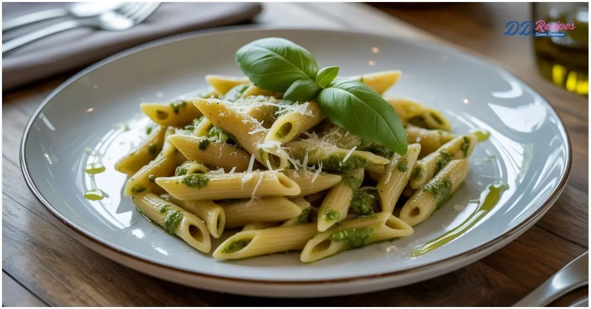 Banza Pasta Pesto Recipe